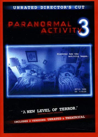 Paranormal Activity 3 (Blu Ray + DVD Combo) Pre-Owned