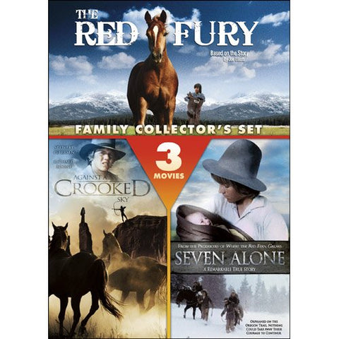 The Red Fury / Against a Crooked Sky / Seven Alone (DVD) Pre-Owned