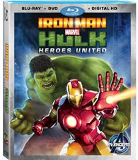 Iron Man and Hulk: Heroes United (Blu-ray + DVD) Pre-Owned