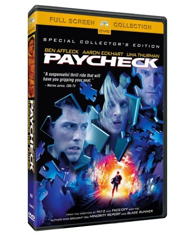 Paycheck (DVD) Pre-Owned
