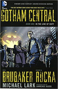 Gotham Central, Book 1: In the Line of Duty (Graphic Novel) (Paperback) Pre-Owned