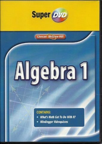 Glencoe Algebra 1 Super DVD (DVD) NEW