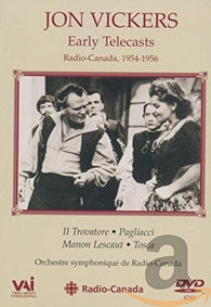 Jon Vickers - Early Telecasts:  Radio-Canada 1954-1956 (DVD) Pre-Owned