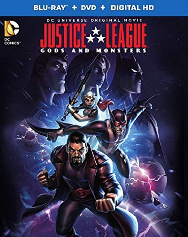 Justice League: Gods and Monsters (Blu-ray + DVD) Pre-Owned