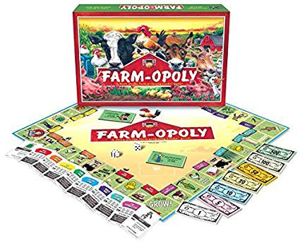 Farm-Opoly (Monopoly) (Card and Board Games) NEW