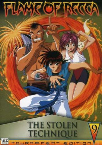 Flame of Recca: The Stolen Technique (Vol 9) (DVD) Pre-Owned
