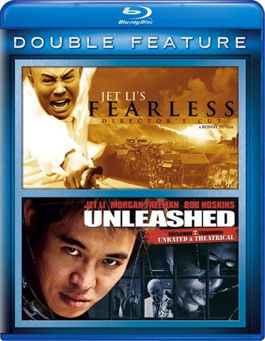 Jet Li Double Feature: Fearless / Unleashed (Blu Ray) NEW