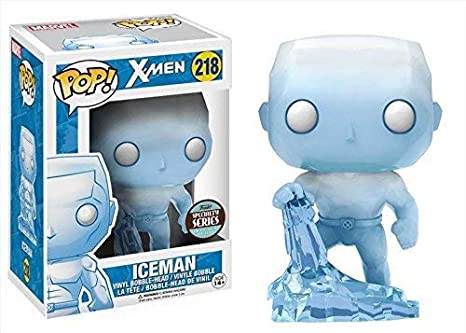 POP! Marvel #218: X-Men - Iceman (Specialty Series) (Funko POP! Bobble-Head) Figure and Box w/ Protector