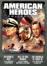 American Heroes Collection: (The Bridges at Toko-Ri / Hell Is For Heroes / In Harm's Way) (DVD) Pre-Owned