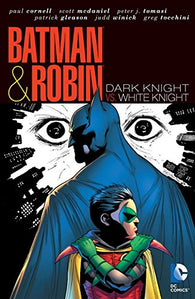 Batman and Robin: Dark Knight Vs. White Knight (Graphic Novel) (Hardcover) Pre-Owned