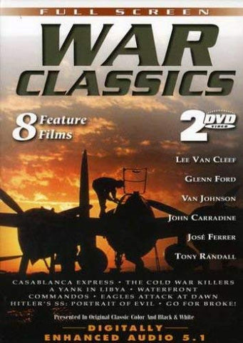 War Classics: 8 Feature Films (DVD) NEW