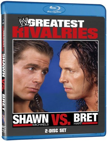 WWE: Greatest Rivalries - Shawn Michaels vs. Bret Hart (Blu Ray) Pre-Owned: Disc(s) and Case