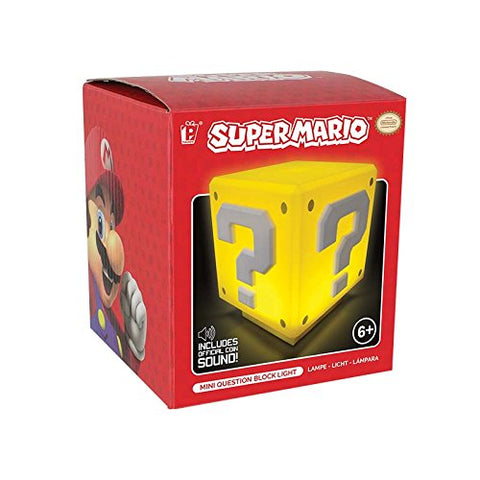 Nintendo: Super Mario - Mini Question Block Light (NEW)