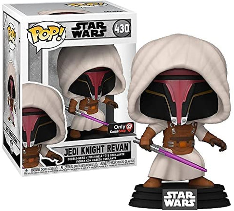 POP! Star Wars #430: Jedi Knight Revan (GameStop Exclusive) (Funko POP! Bobble-Head) Figure and Box w/ Protector