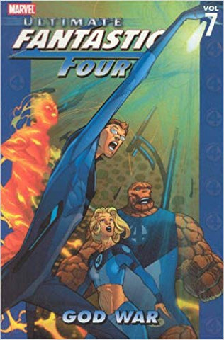 Ultimate Fantastic Four  Vol. 7: God War (Graphic Novel) (Paperback) Pre-Owned