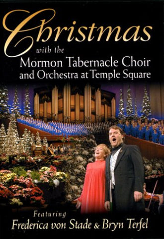 Christmas with the Mormon Tabernacle Choir and Orchestra at Temple Square featuring Frederica von Stade & Bryn Terfel (DVD) Pre-Owned
