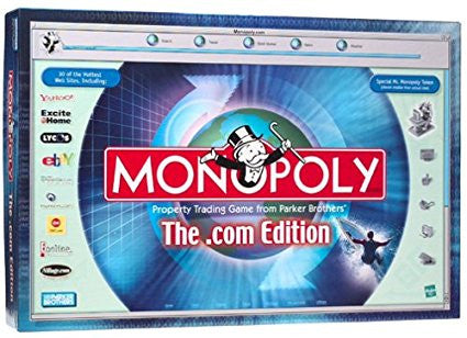 Monopoly The Dot .Com Edition (Card and Board Games) NEW