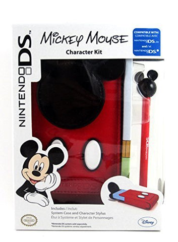Mickey Mouse Character Accessory Kit (Includes System Case and Stylus) (Nintendo DS & DSi) NEW