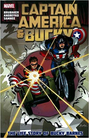 Captain America and Bucky: The Life Story of Bucky Barnes (Graphic Novel) (Hardcover) Pre-Owned