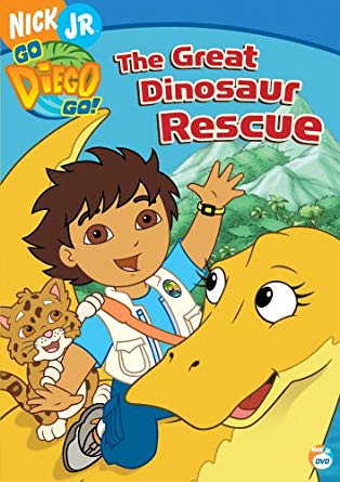 Go Diego Go! - The Great Dinosaur Rescue (DVD) Pre-Owned
