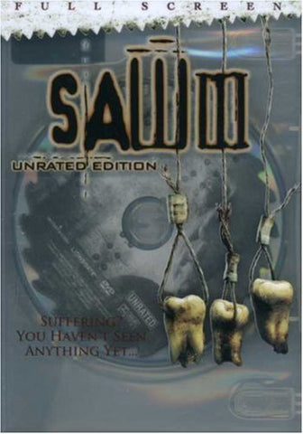 Saw III (Unrated Edition) (Full Screen) (DVD) Pre-Owned