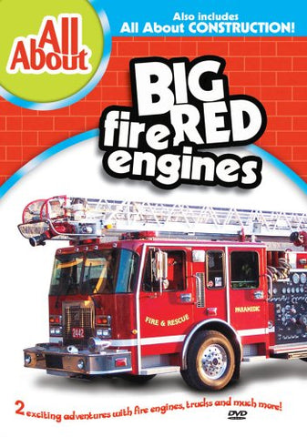 All About Big Red Fire Engines / All About Construction (DVD) Pre-Owned
