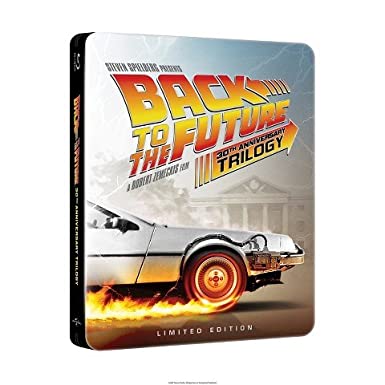 BACK TO THE FUTURE: 30th Anniversary Complete Trilogy (Limited Edition Steelbook) (DVD ONLY) Pre-Owned