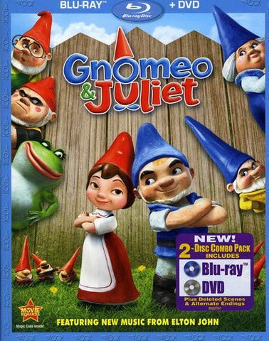 Gnomeo & Juliet (Blu-ray) Pre-Owned