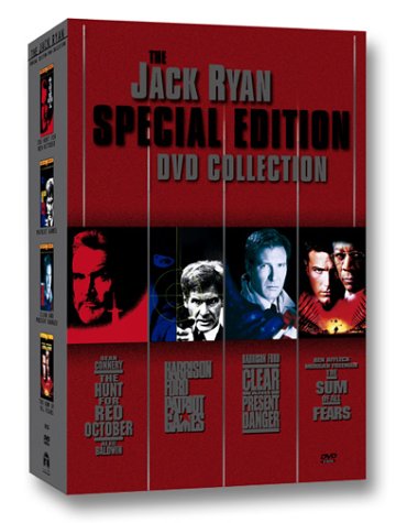 The Jack Ryan Collection  (The Hunt for Red October/Patriot Games/ Clear and Present Danger/The Sum of All Fears) (DVD Box Set) Pre-Owned
