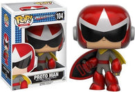 POP! Games #104: Megaman - Proto Man (Funko POP!) Figure and Box w/ Protector