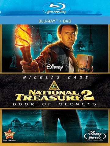 National Treasure 2: Book Of Secrets (Blu-ray + DVD) Pre-Owned