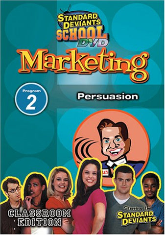 Standard Deviants School: Marketing, Program 2 - Persuasion (DVD) Pre-Owned