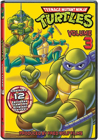 Teenage Mutant Ninja Turtles: Volume 3 (DVD) Pre-Owned