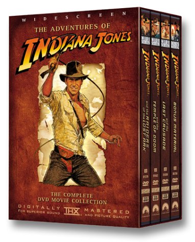 Indiana Jones Collection: (Raiders of the Lost Ark / The Temple of Doom / The Last Crusade) (DVD) Pre-Owned