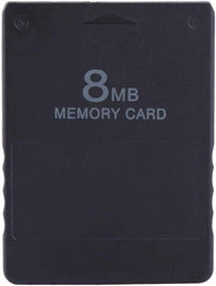 Memory Card: 8MB (3rd Party) - Black (Playstation 2) Pre-Owned