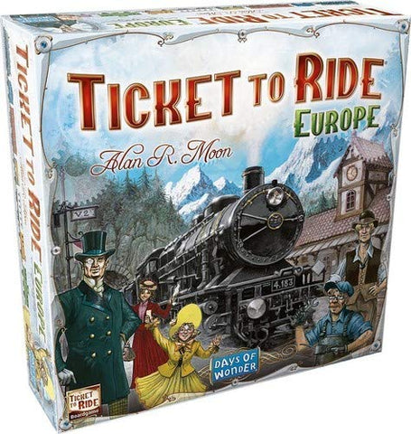 Ticket To Ride - Europe (Card and Board Games) NEW