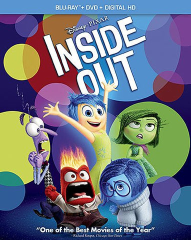 Inside Out (Blu Ray + DVD) Pre-Owned