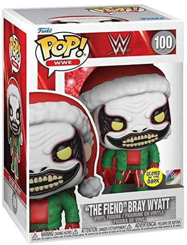 POP! WWE #141: "The Fiend" Bray Wyatt (Glows in the Dark) (Wal-Mart Exclusive) (Funko POP!) Figure and Box w/ Protector