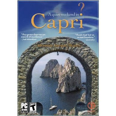 A Quiet Weekend In Capri (PC) Pre-Owned: Game, Manual, Case, and Box