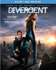 The Divergent Series: Divergent (Blu-ray + DVD) Pre-Owned