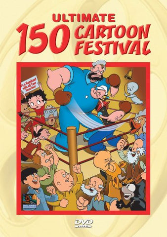 Ultimate 150 Cartoon Festival (DVD) Pre-Owned