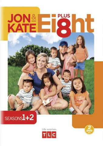 Jon & Kate Plus Ei8ht: Seasons 1 + 2 (DVD) Pre-Owned