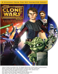 Star Wars: The Clone Wars - A Galaxy Divided (DVD) Pre-Owned