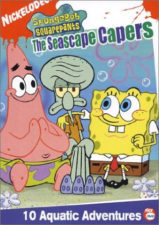 Spongebob Squarepants - The Seascape Capers (1999) (DVD / Kids Movie) Pre-Owned: Disc(s) and Case