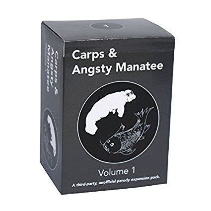 Carps & Angsty Manatee Vol. 1 (150 Card Espansion Pack) (Card and Board Games) NEW
