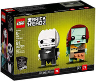 LEGO Disney The Nightmare Before Christmas (25th Anniversary) Brick Headz Jack Skellington & Sally Set - NEW