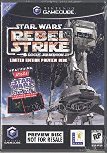 Star Wars Rebel Strike Rogue Squadron III (Preview Disc) (Nintendo GameCube) Pre-Owned: Game and Case
