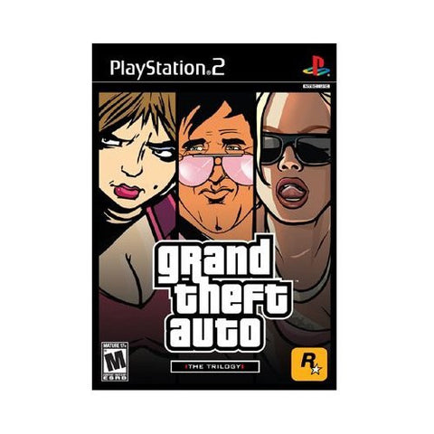 Grand Theft Auto: The Trilogy (Grand Theft Auto III/ Grand Theft Auto: Vice City / Grand Theft Auto: San Andreas) (Playstation 2) NEW