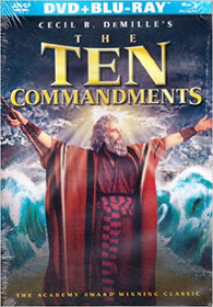 The Ten Commandments (Blu Ray + DVD Combo) Pre-Owned