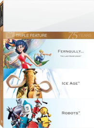 Fern Gully: The Last Rainforest, Ice Age & Robots (DVD / Kids Movies) Pre-Owned: Discs and Case